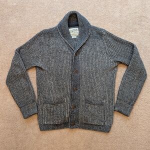Grayers Outdoor Garments Shawl Collar Cotton Blend Cardigan